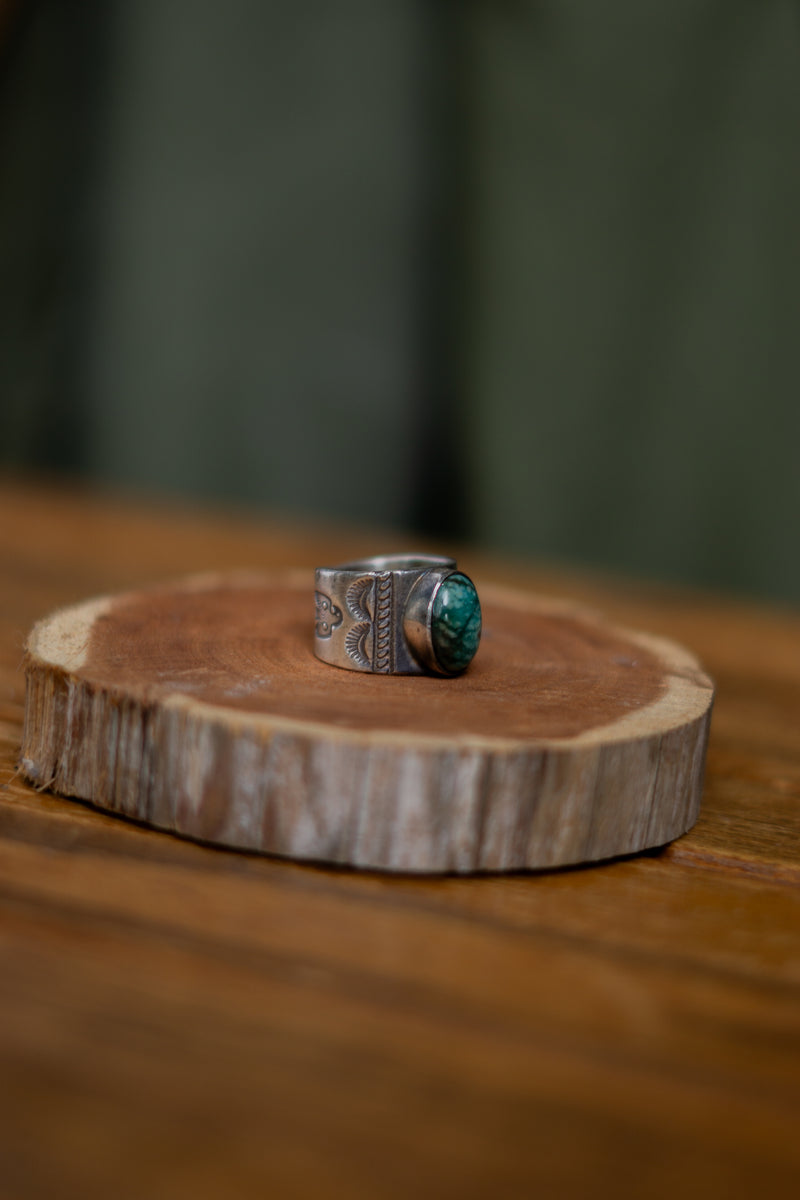 Signature Single Stone Ring | Turquoise | Red Rabbit Trading Co.