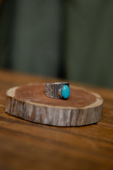 Signature Single Stone Ring | Turquoise | Red Rabbit Trading Co.