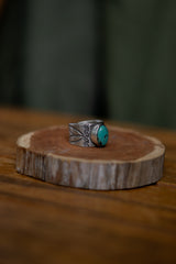 Signature Single Stone Ring | Turquoise | Red Rabbit Trading Co.