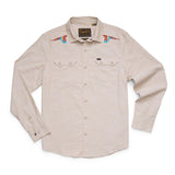 Crosscut Deluxe Snapshirt | Parrot Patrol : Dune Chambray | Howler Bros