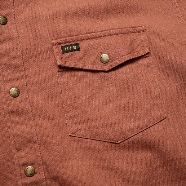 Sawhorse Work Shirt | Mink Brown | Howler Bros