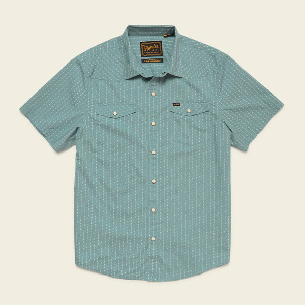 H Bar B Snapshirt | Power Lines : Smoke Blue | Howler Bros