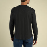 Tex Western L/S Henley | Charcoal | Sendero Provisions Co