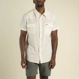 Confluence Tech S/S Shirt | Tejas Amigos - Cream | Sendero Provisions Co