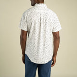 City Slicker Button Up Short Sleeve | Best Of Luck - White | Sendero Provisions Co