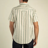 The Wyatt Pearl Snap S/S Shirt | Horseshoe Stripe Aloe | Sendero Provisions Co