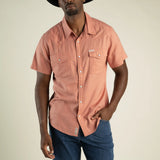 The Wyatt Pearl Snap S/S Solid Shirt | Nantucket Red | Sendero Provisions Co