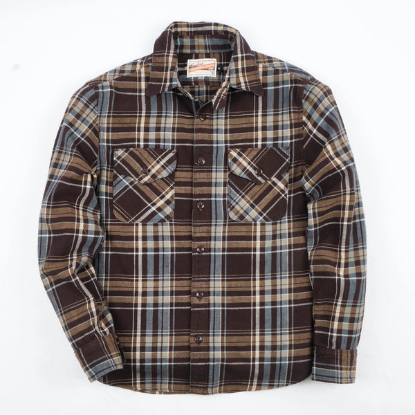Wells Shirt | Bark | Freenote Cloth