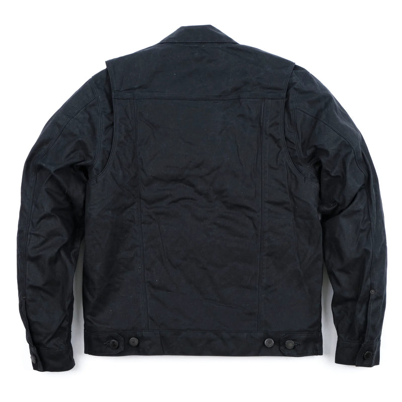 Riders Jacket | Black - Brown Interior | Freenote Cloth