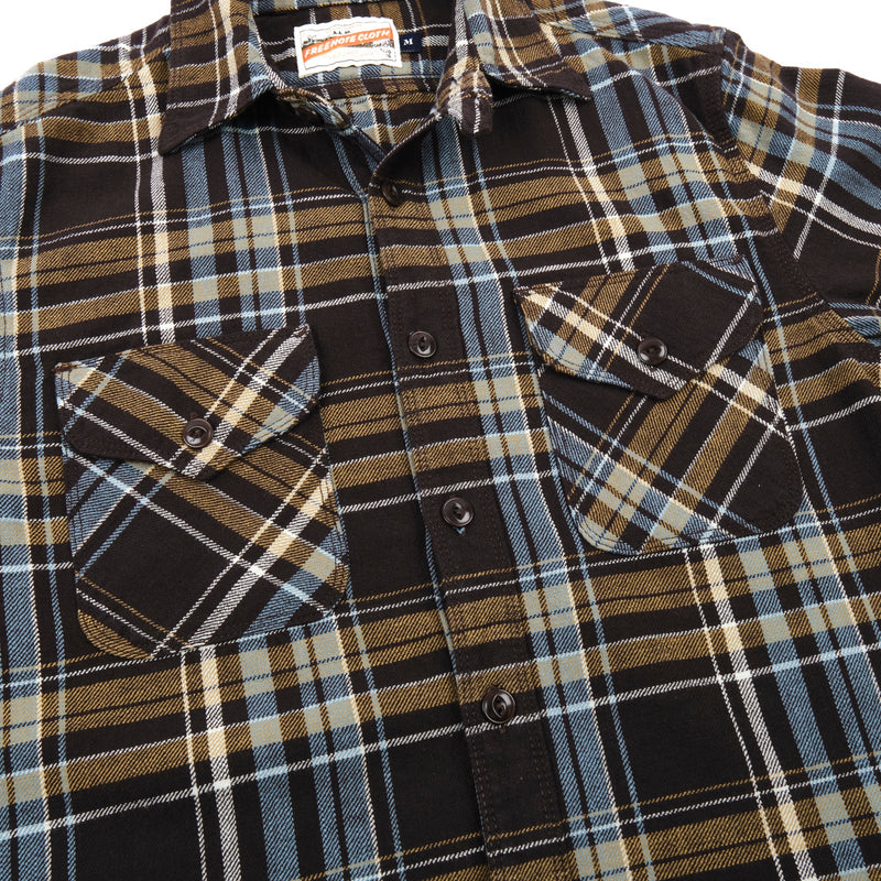 Wells Shirt | Bark | Freenote Cloth