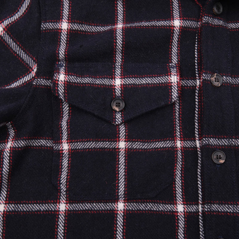 Kamas Shirt | Navy Plaid | Freenote Cloth