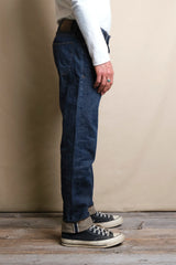 Portola Classic Taper | 13 oz Natural Rinsed Denim | Freenote Cloth
