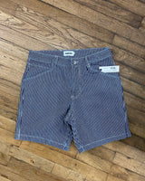 The Camp Short | Indigo Railroad Stripe Denim | Taylor Stitch