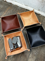 Leather Valet Tray | TX | Manready Mercantile