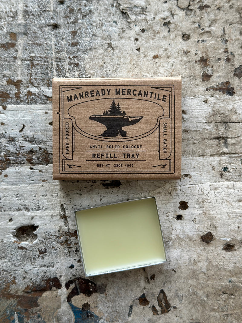 ANVIL | Solid Cologne Refill | Manready Mercantile