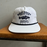 256 Richardson Hat | Embroidered Fishing Club | White and Navy | Manready Mercantile