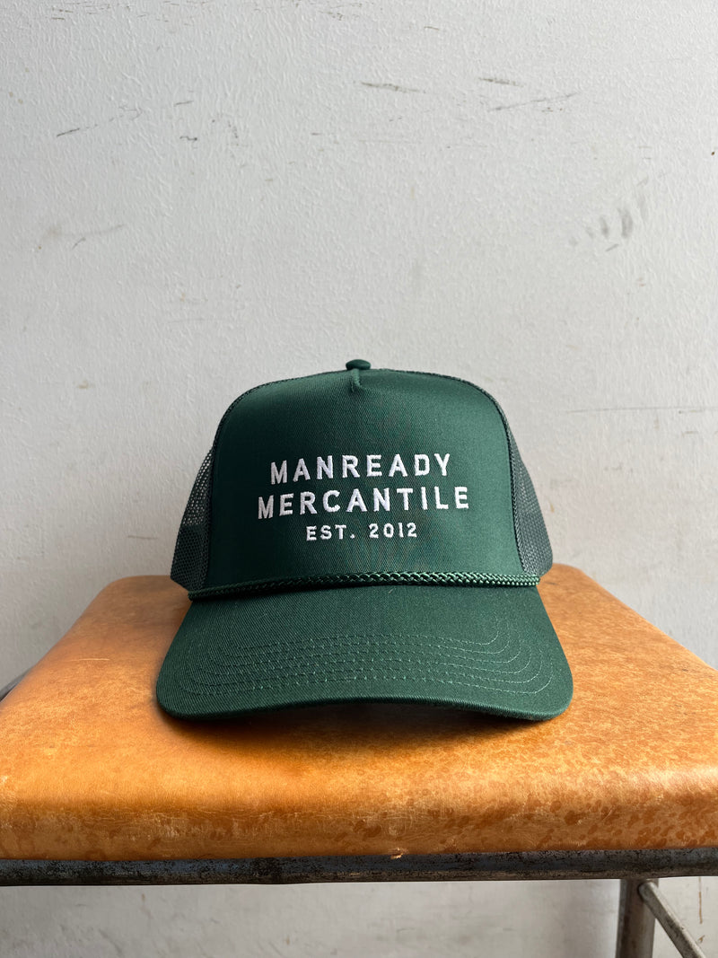 Embroidered Trucker Hat  | Manready Logo | Manready Mercantile