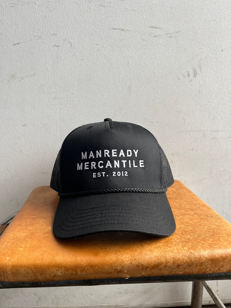 Embroidered Trucker Hat  | Manready Logo | Manready Mercantile