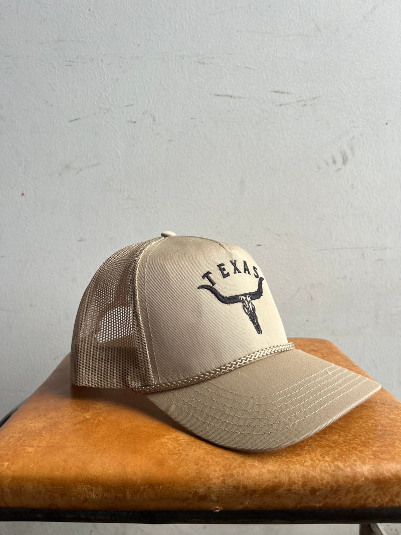 Embroidered Trucker Hat  | Texas Longhorn | Manready Mercantile