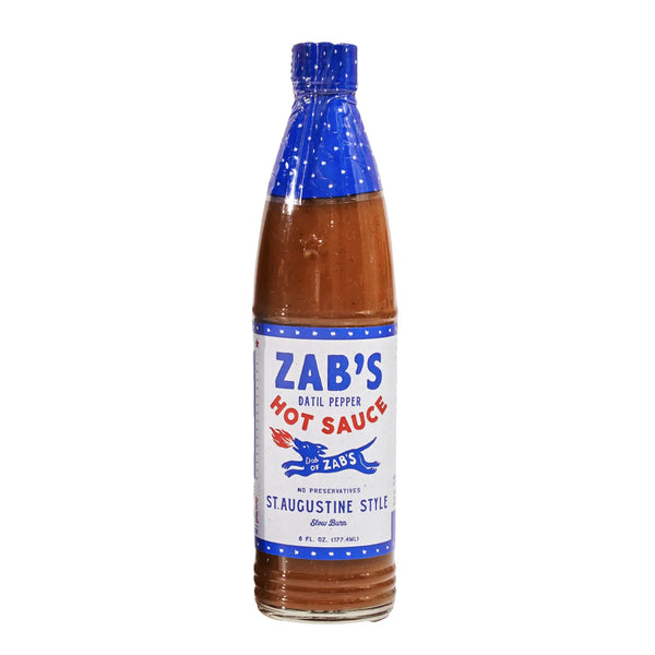 St. Augustine Style Hot Sauce | Zab's Datil Pepper Hot Sauce