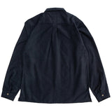 Webster Shirt | Horizontal Corduroy Navy  | Indigofera
