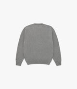 Ivy Cotton Sweater | Heather Grey | Knickerbocker