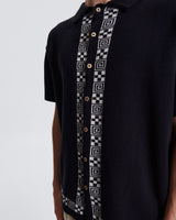 La Concha Polo Shirt | Black | Critical Slide