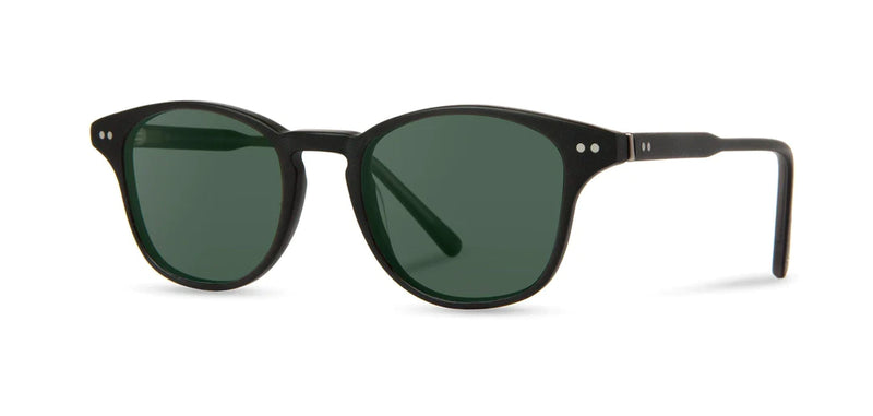 Kennedy Acetate Sunglasses | Matte Black | G15 Polarized | Shwood