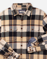 Winter Flannel Shirt | Midnight Dune | Ace Rivington