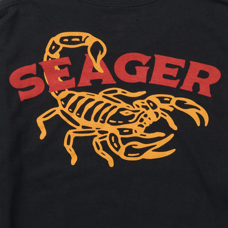Fat Tail Tee | Black | Seager Co.