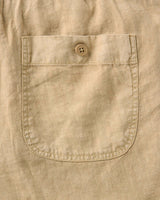 The Apres Short | Field Khaki Hemp | Taylor Stitch