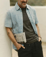 The Short Sleeve California | Sky Hemp | Taylor Stitch