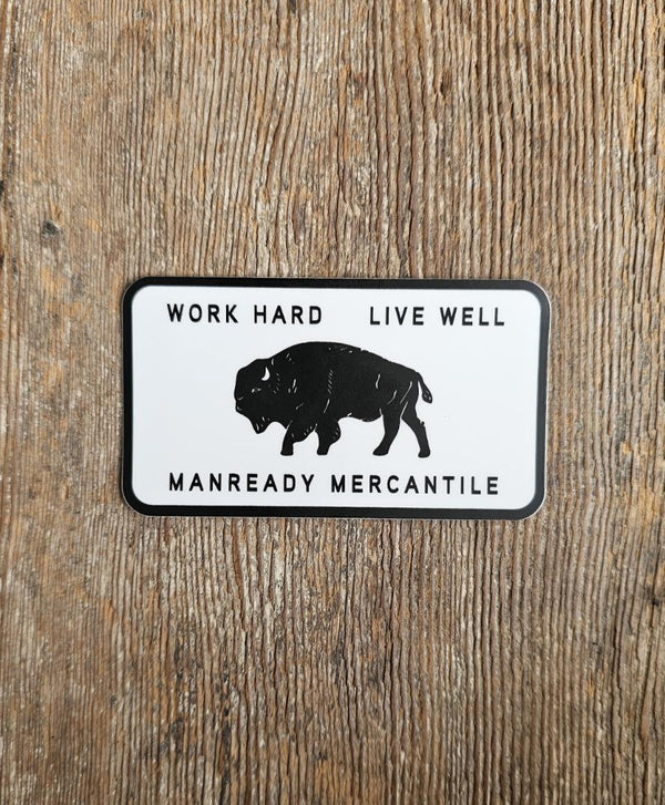 Sticker | Bison | Manready Mercantile