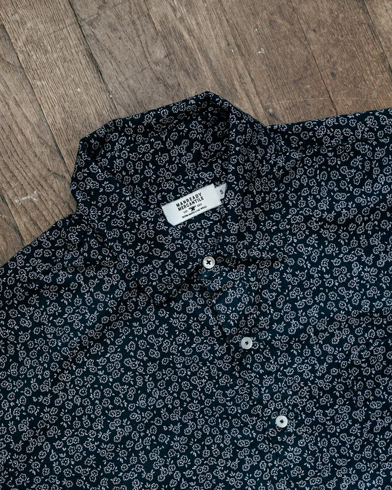Blue Flowers Shirt | Manready Mercantile