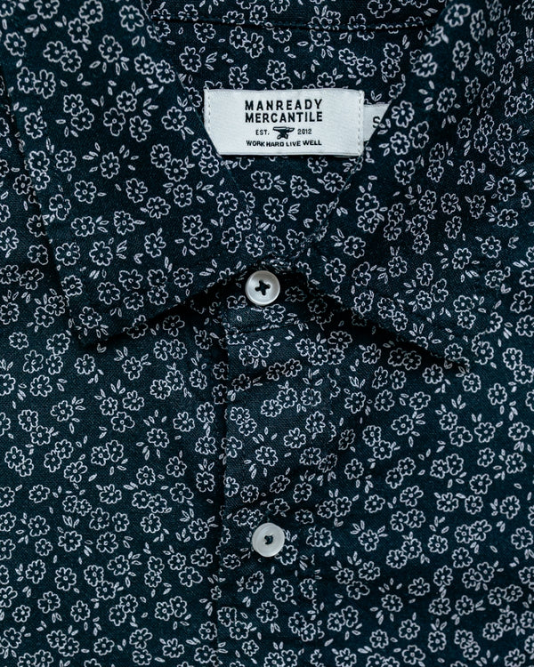 Blue Flowers Shirt | Manready Mercantile