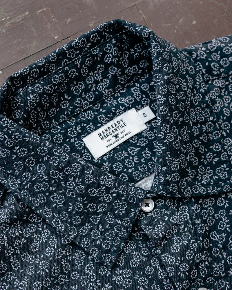 Blue Flowers Shirt | Manready Mercantile