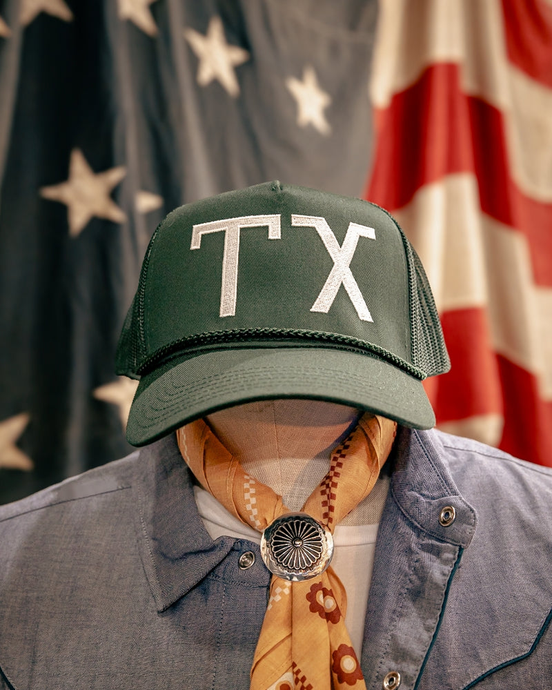 Embroidered Trucker Hat  | TX | Manready Mercantile