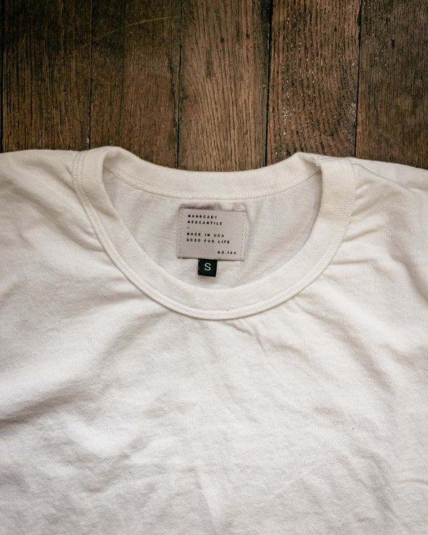 Basic 10 oz Tee | White | Manready Mercantile