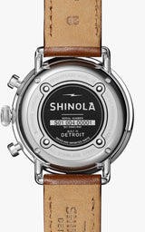 The Canfield Chronograph 43mm | Midnight Blue | Shinola Detroit