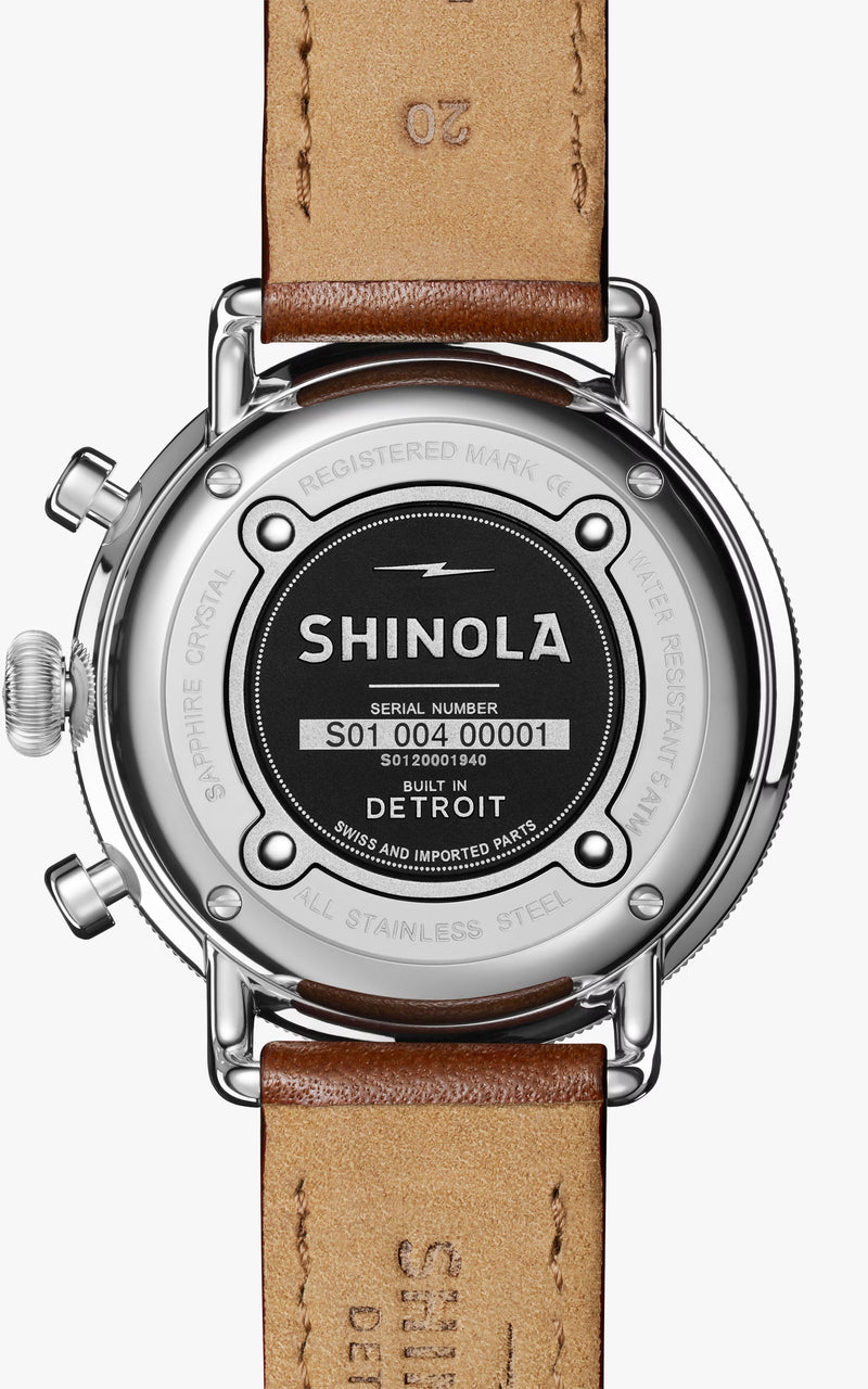 The Canfield Chronograph 43mm | Midnight Blue | Shinola Detroit