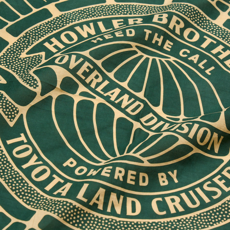 Bandana | HB x Land Cruiser: Rustic Green | Howler Bros