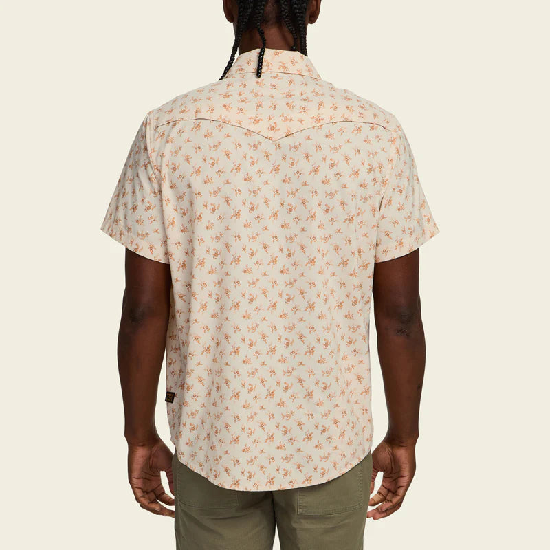 Open Country Tech Shirt | Rancher Floral | Sand | Howler Bros