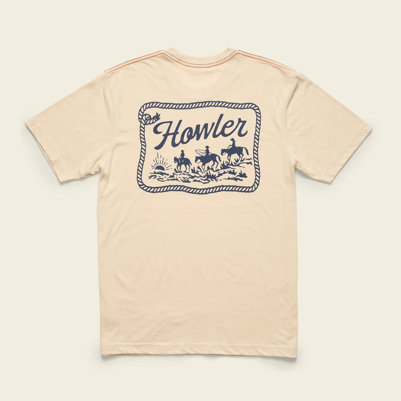 Howler Posse Tee | Sand Heather | Howler Bros