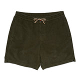 Pressure Drop Cord Shorts | Grid : Dark Olive | Howler Bros