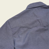Crosscut Deluxe Shortsleeve Shirt | Noche de Paz : Indigo Chambray  | Howler Bros