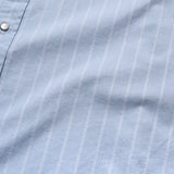Crosscut Deluxe Shortsleeve Shirt | Surfbird : Sky Oxford Dobby  | Howler Bros
