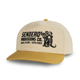Armadillo Hat | Cream + Mustard | Sendero Provisions Co.