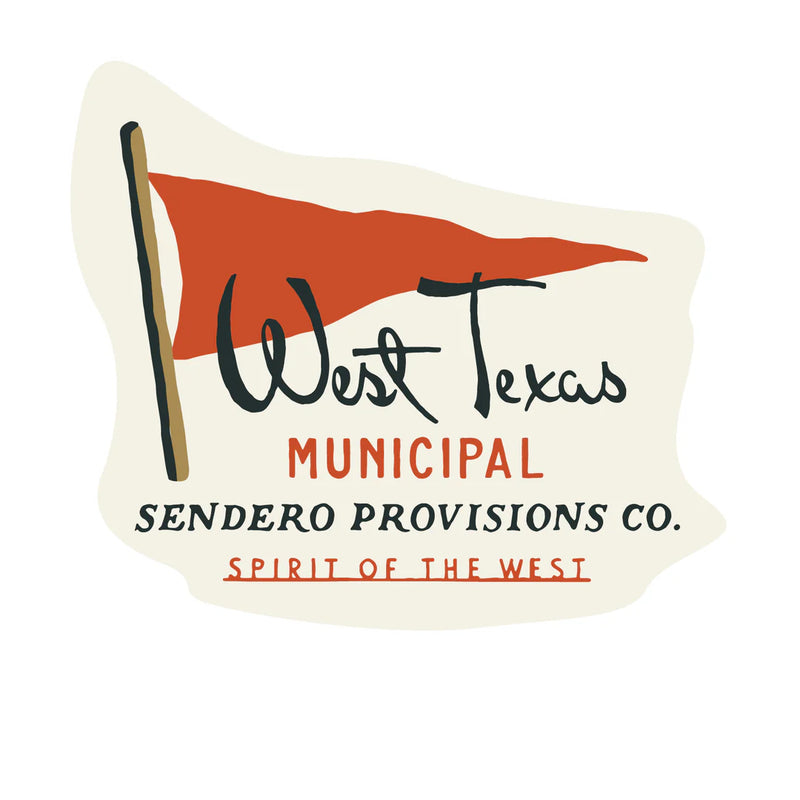 West Texas Municipal Golf Course Sticker | Sendero Provisions Co.