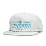 Logo Hat | White & Teal | Sendero Provisions Co.