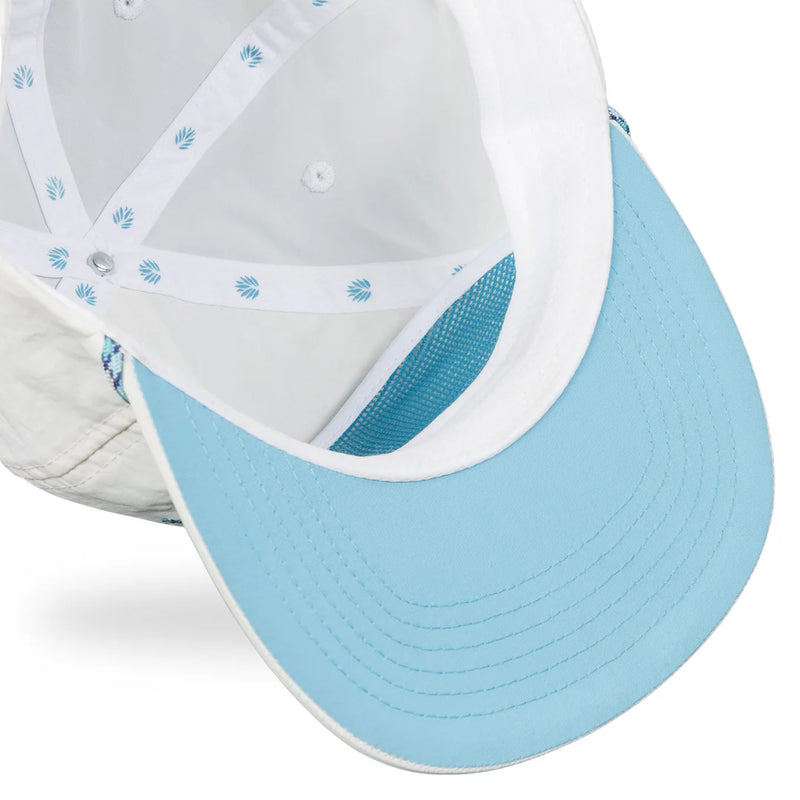 Logo Hat | White & Teal | Sendero Provisions Co.